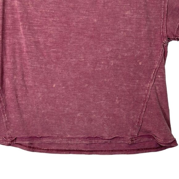 We The Free oversized T-Shirt Raw Hem distressed Detail Size small - Picture 5 of 16